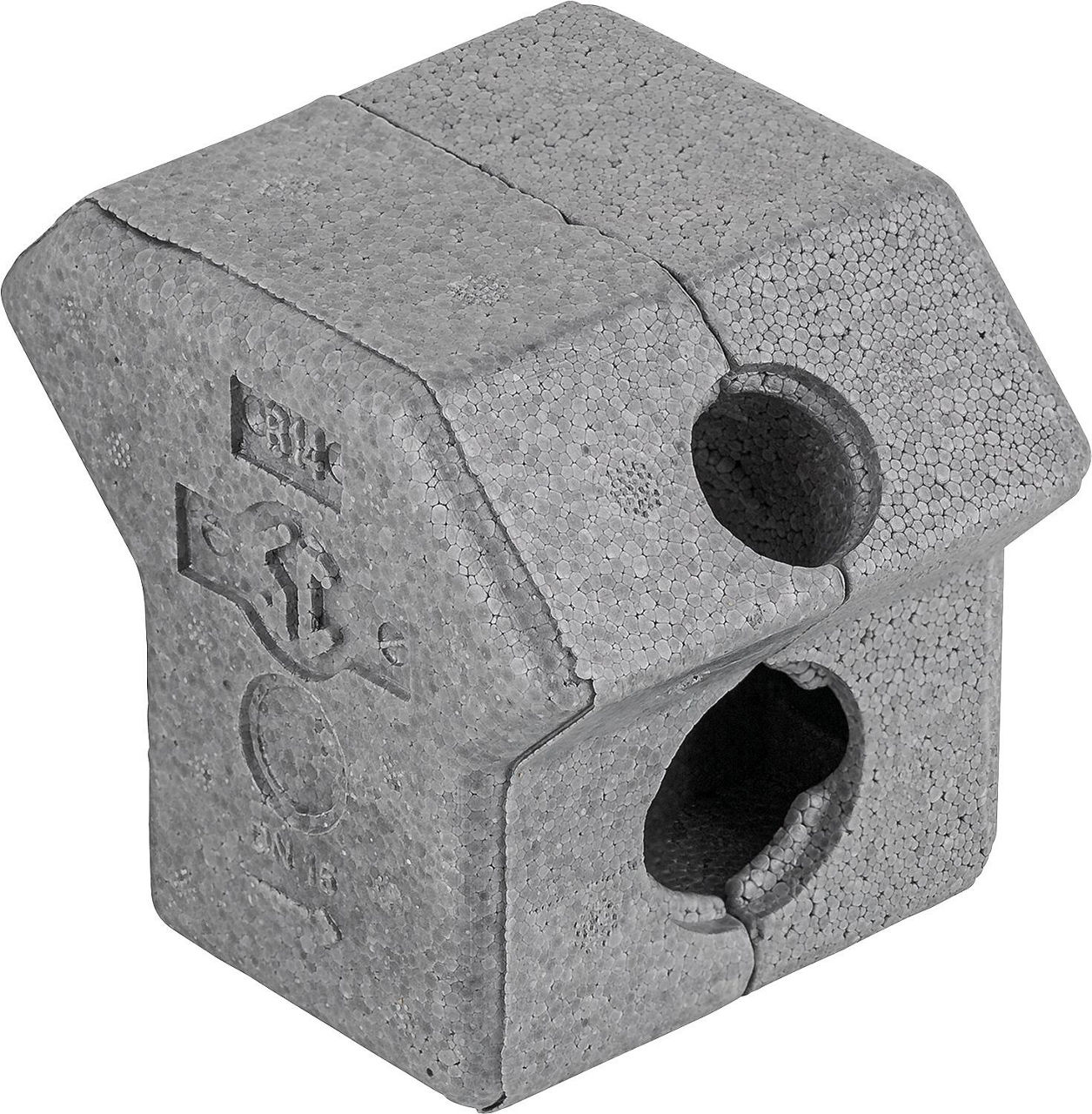 Dämmschale für Schlösser-Freistrom- und KFR-Ventile DN32 (1 1/4") Dämmschale für Schlösser-Freistrom- und KFR-Ventile DN32 (1 1/4")