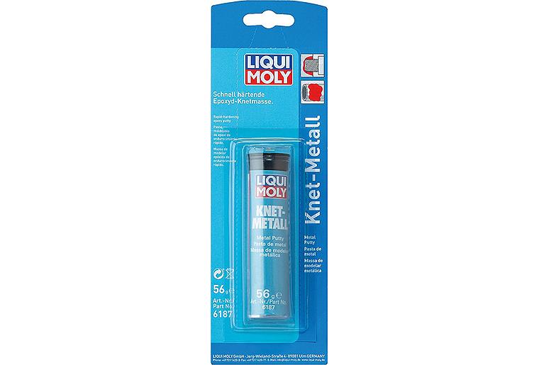 2K-Epoxydharz Knet-Metall LIQUI MOLY 56g im Blister 2K-Epoxydharz Knet-Metall LIQUI MOLY 56g im Blister