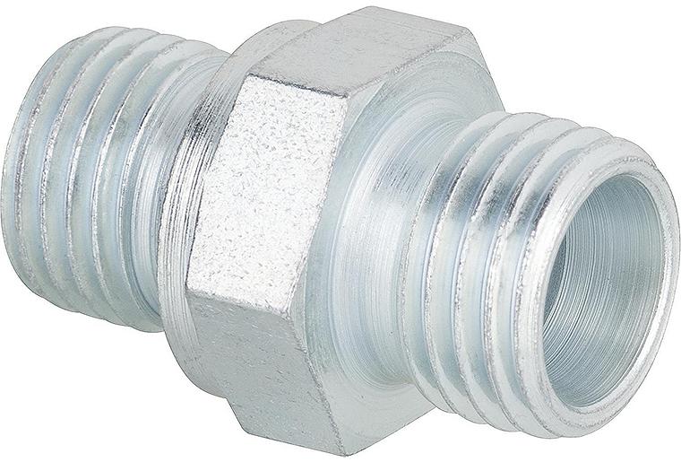 Spezialnippel EN 1/4" zyl. x 8 LR zu Ölschlauch Brötje, Cuenod, Oechsler