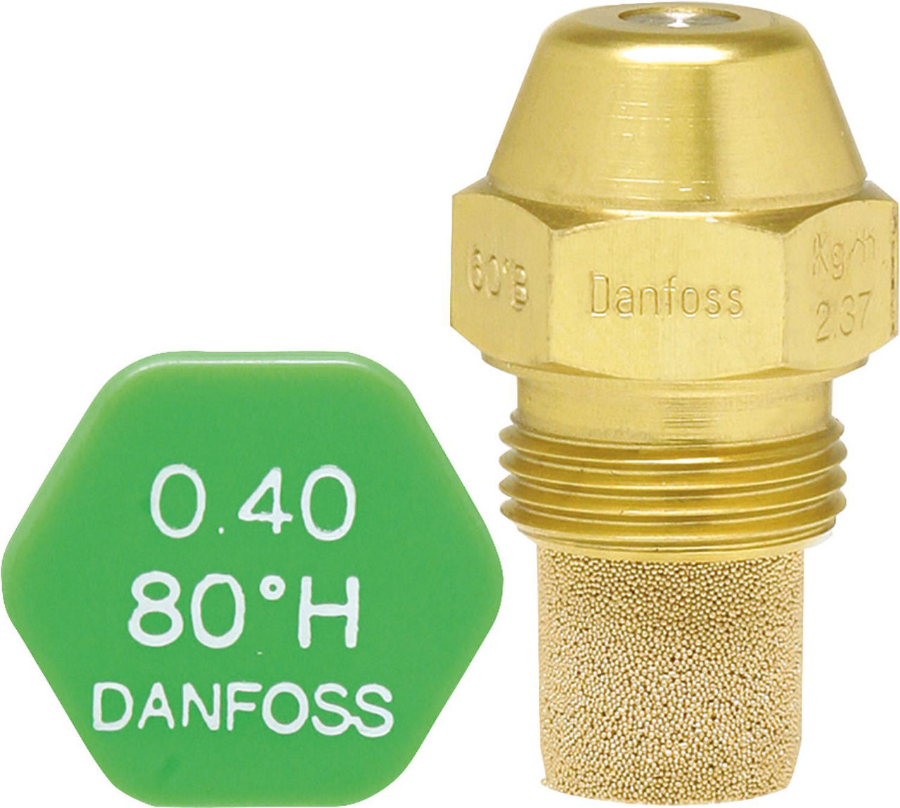 Danfoss Ölbrennerdüse 0,40 80°H LE Typ V für Viessmann Vitoplus VP3 und VP3a