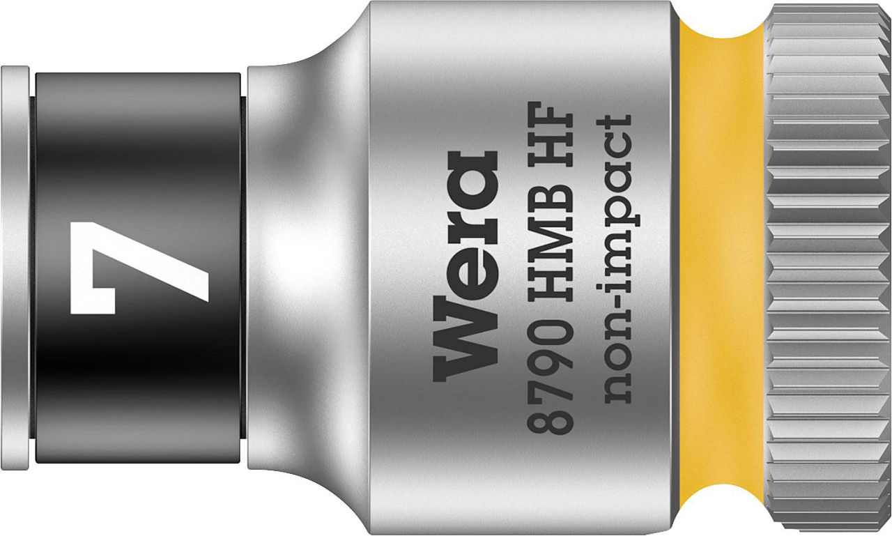 Außensechskant-Steckschlüsseleinsatz Wera 8790 HMB HF mit 3/8"-Antrieb, metrisch, kurz, mit Haltefunktion, SW 7,0 x 29 mm Außensechskant-Steckschlüsseleinsatz Wera 8790 HMB HF mit 3/8"-Antrieb, metrisch, kurz, mit Haltefunktion, SW 7,0 x 29 mm
