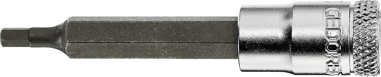 Schraubendrehereinsatz GEDORE 1/4" Innensechskant, SW 5,0mm Länge 60mm