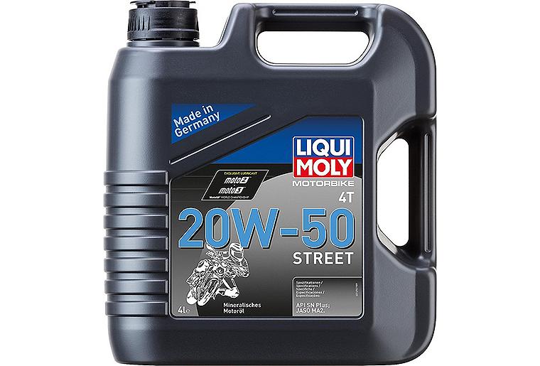 Motoröl Motorrad LIQUI MOLY Motorbike 4T 20W-50 Street 4l Kanister
