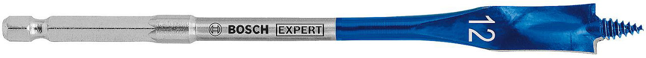 Flachfräsbohrer BOSCH® EXPERT SELFCUT Speed Ø 12,0 x 152 mm mit 1/4" Sechskantaufnahme