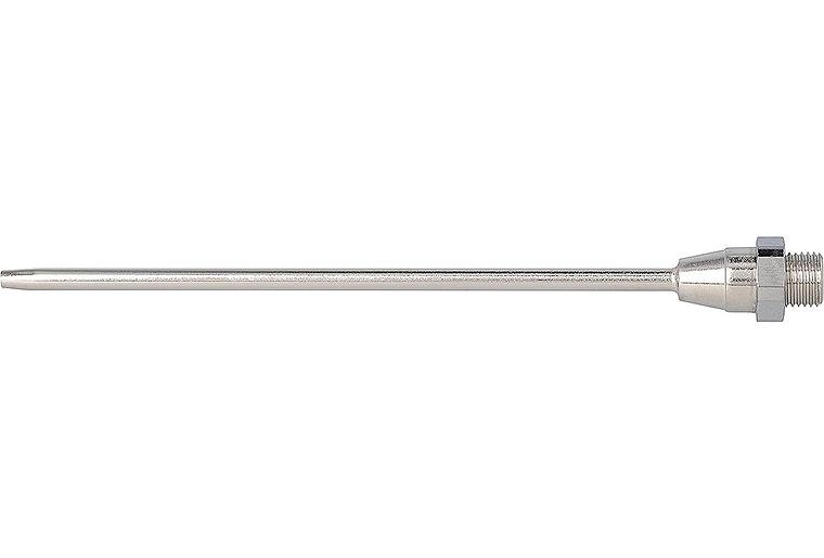 Verlängerungen Rohr d = 5 mm, Düse d = 3 mm gerade, 150 mm Verlängerungen Rohr d = 5 mm, Düse d = 3 mm gerade, 150 mm