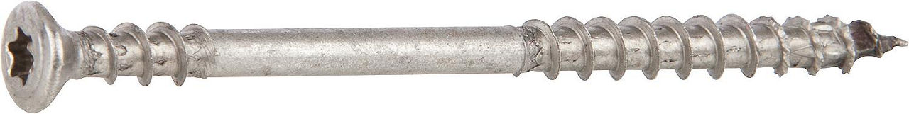 Linsenkopfschraube SPAX® Edelstahl A2 Fixiergewinde T-STAR Plus ø 4,5 x 70 mm, VPE 100 Stück