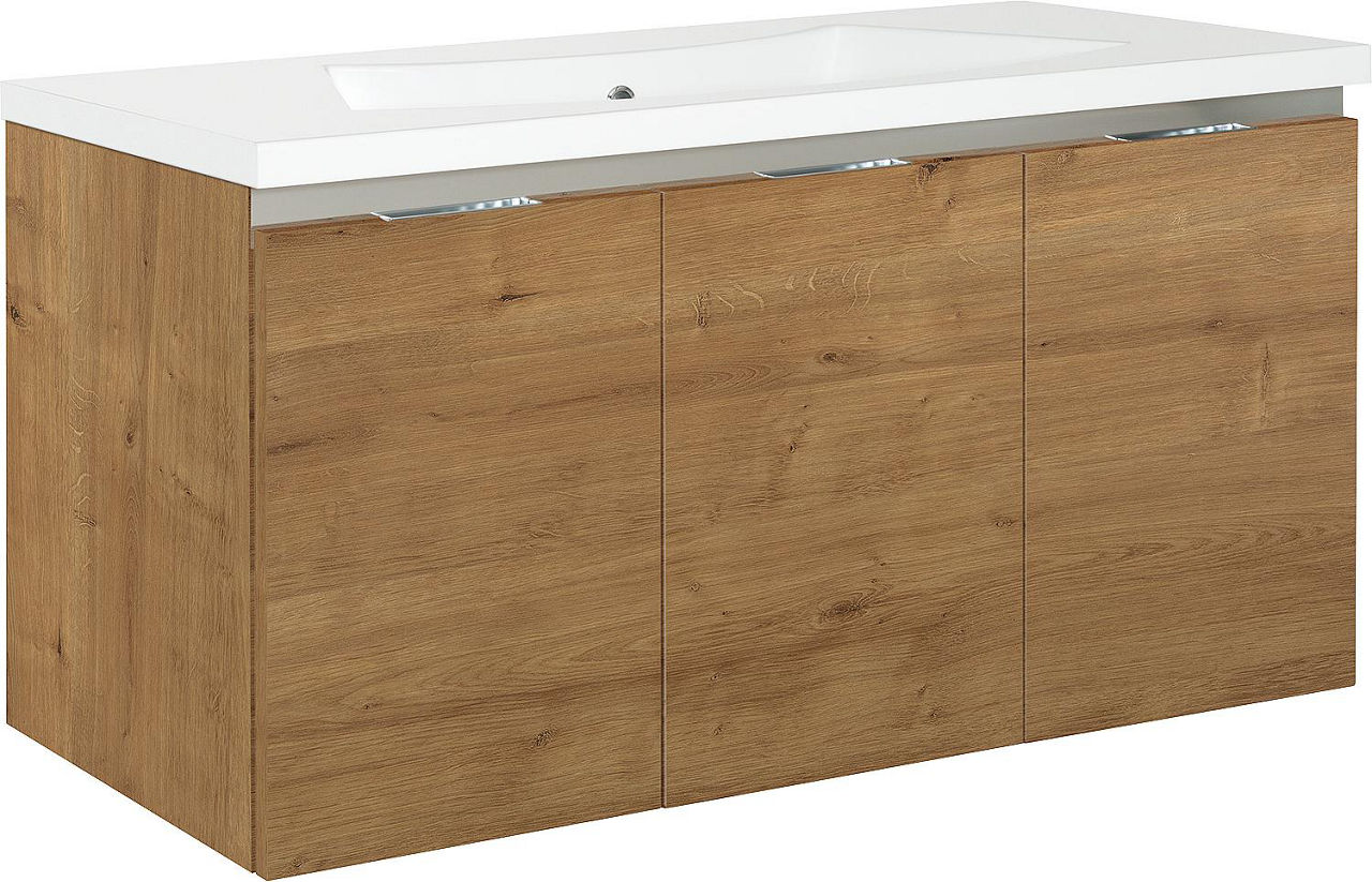 WTU+Mineralguss-WT ENOVI Eiche Arlington, 3 Türen 1060x535x510mm WTU+Mineralguss-WT ENOVI Eiche Arlington, 3 Türen 1060x535x510mm