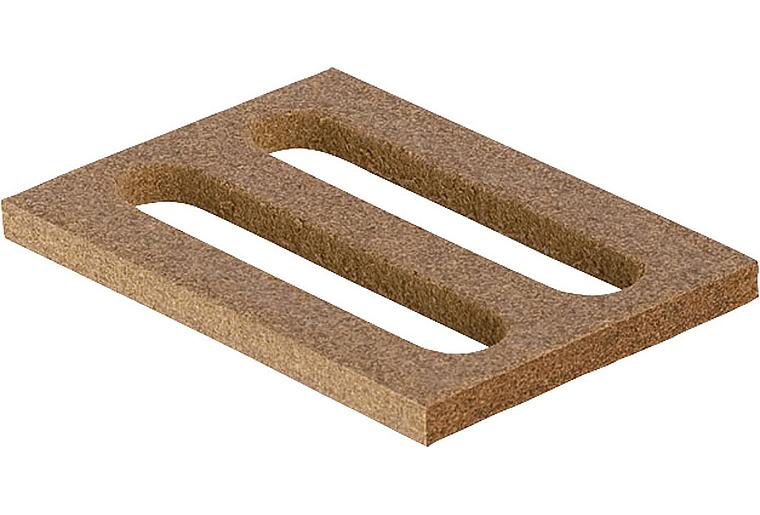 GEBERIT GIS - Schalldämmplatte für Montagewinkel VPE mit 50 Stück GEBERIT GIS - Schalldämmplatte für Montagewinkel VPE mit 50 Stück