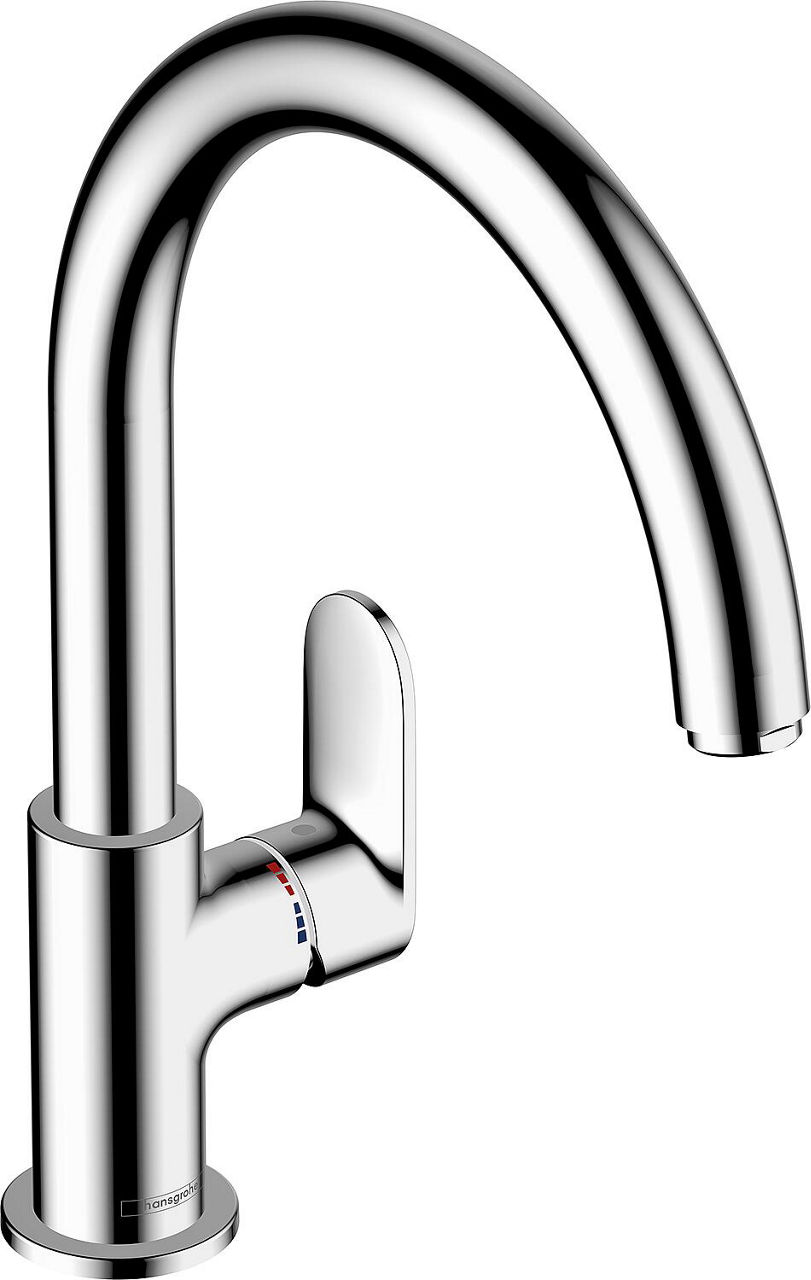 Spültischmischer Hansgrohe 210 Vernis Blend M35 Schwenkauslauf Ausladung 221 mm chrom