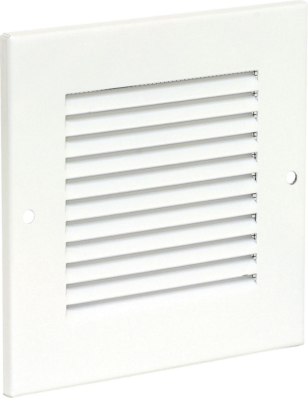 Wetterschutzgitter weiß lackiert H/B: 138 x 138 mm Metall m.Insektenschutz u.Bef. Wetterschutzgitter weiß lackiert H/B: 138 x 138 mm Metall m.Insektenschutz u.Bef.