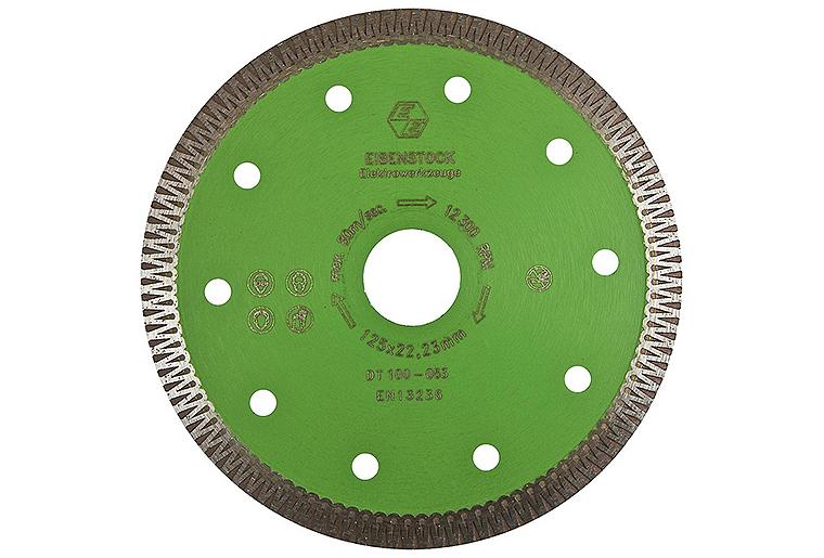 Diamanttrennscheibe Eibenstock Ø 125mm, für Fliesen und Feinsteinzeug