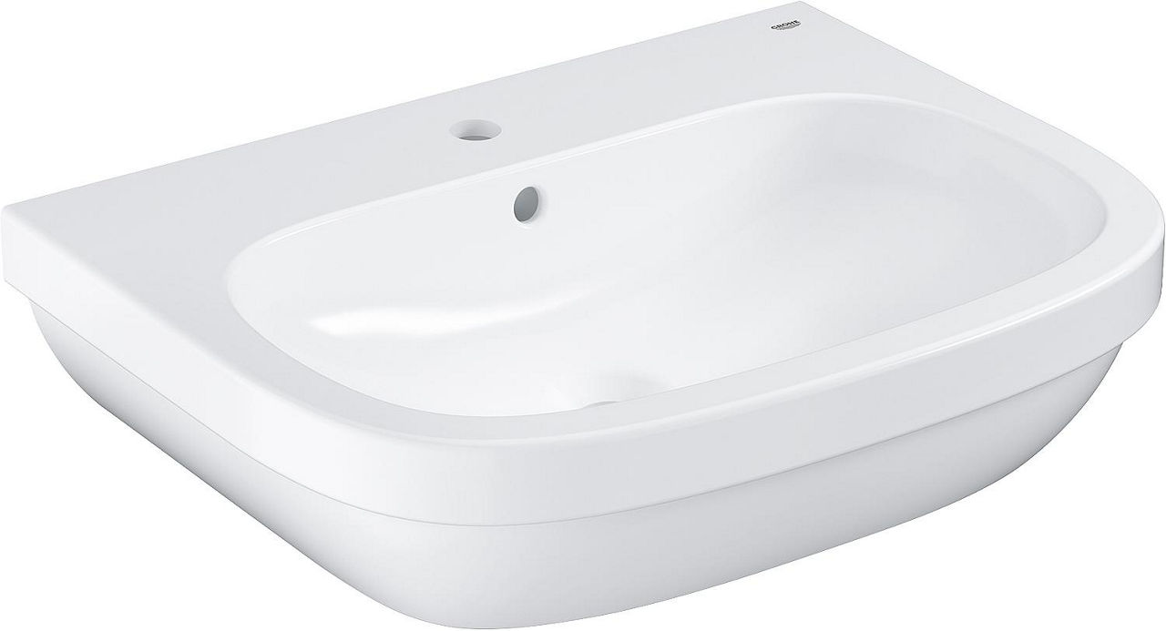 Waschtisch Grohe Euro BxHxT: 650x149x514 mm Keramik weiß Waschtisch Grohe Euro BxHxT: 650x149x514 mm Keramik weiß