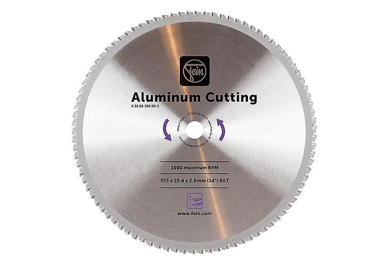 Kreissägeblatt Fein® 80Z für Aluminium, Ø 355mm Kreissägeblatt Fein® 80Z für Aluminium, Ø 355mm
