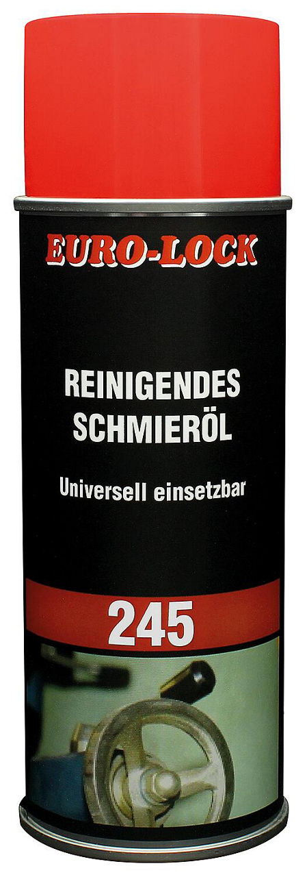 Reinigendes Schmieröl EURO-LOCK LOS 245 400ml Sprühdose Reinigendes Schmieröl EURO-LOCK LOS 245 400ml Sprühdose