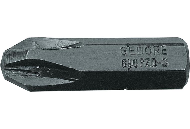 Bit-Packung GEDORE Pozidriv PZ1x50mm VPE=10 Stück Bit-Packung GEDORE Pozidriv PZ1x50mm VPE=10 Stück