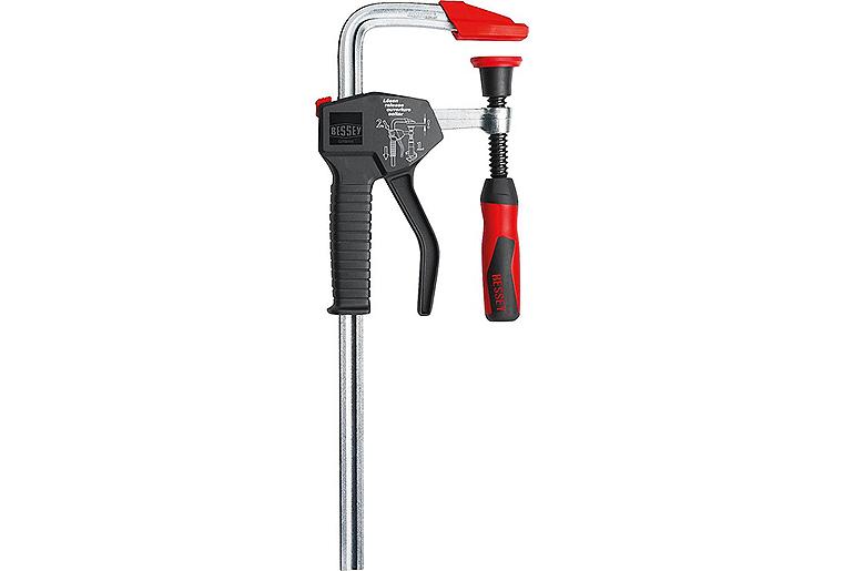 Einhandzwinge EHZ mit 2-Komponenten-Griff 300x100mm Einhandzwinge EHZ mit 2-Komponenten-Griff 300x100mm