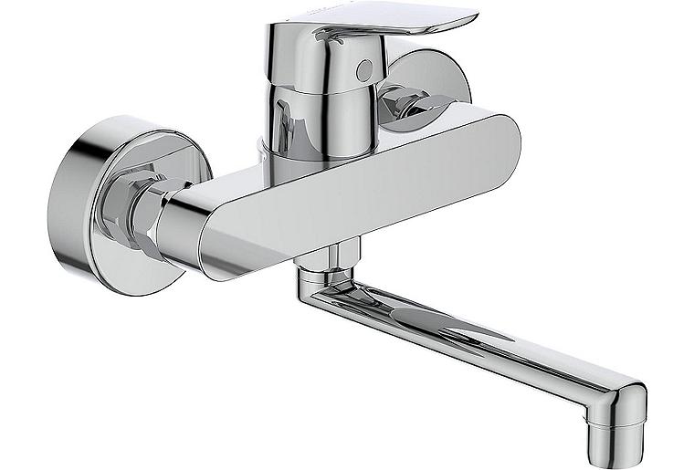 Wand-Waschtischmischer Ideal Standard Ceraflex Ausladung 207 mm chrom Wand-Waschtischmischer Ideal Standard Ceraflex Ausladung 207 mm chrom