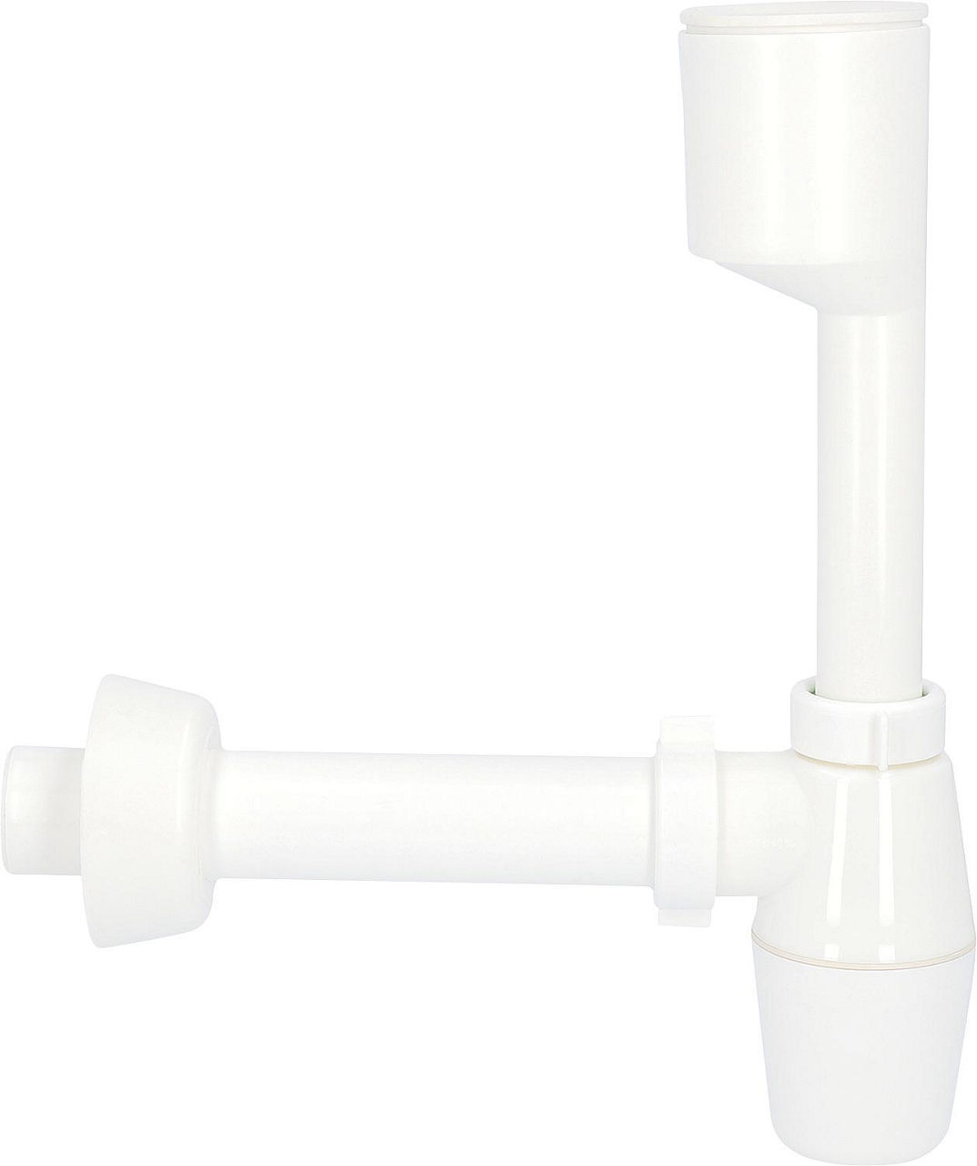 Urinal-Flaschensiphon D=32x230 mm PP / ABS weiß Urinal-Flaschensiphon D=32x230 mm PP / ABS weiß