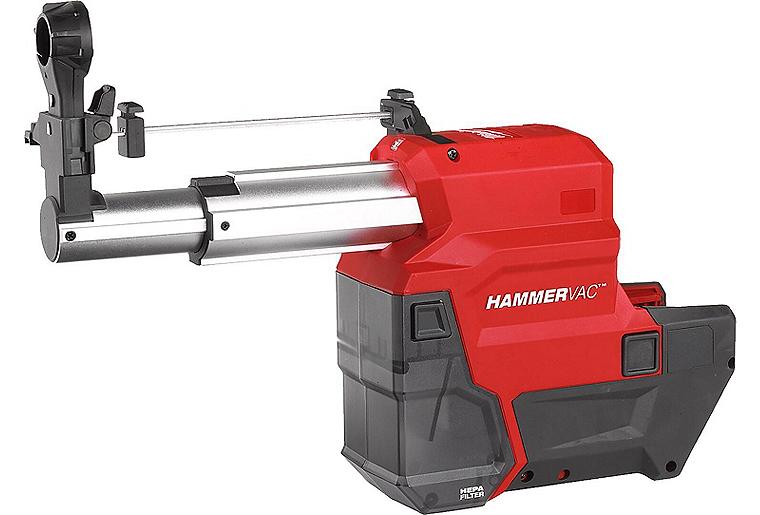Staubabsaugung Milwaukee M18FDDEXL-0, für Akku- Bohr- und Meißelhammer Staubabsaugung Milwaukee M18FDDEXL-0, für Akku- Bohr- und Meißelhammer