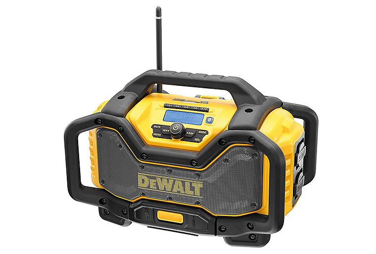 Akku-Baustellenradio DeWalt DCR027, inkl. Netzteil und Akku - Ladefunktion