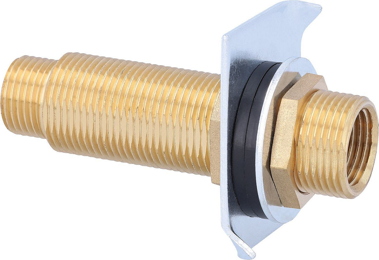 Hohlwandverlängerung 3/4"x 1/2"x95mm Messing Hohlwandverlängerung 3/4"x 1/2"x95mm Messing