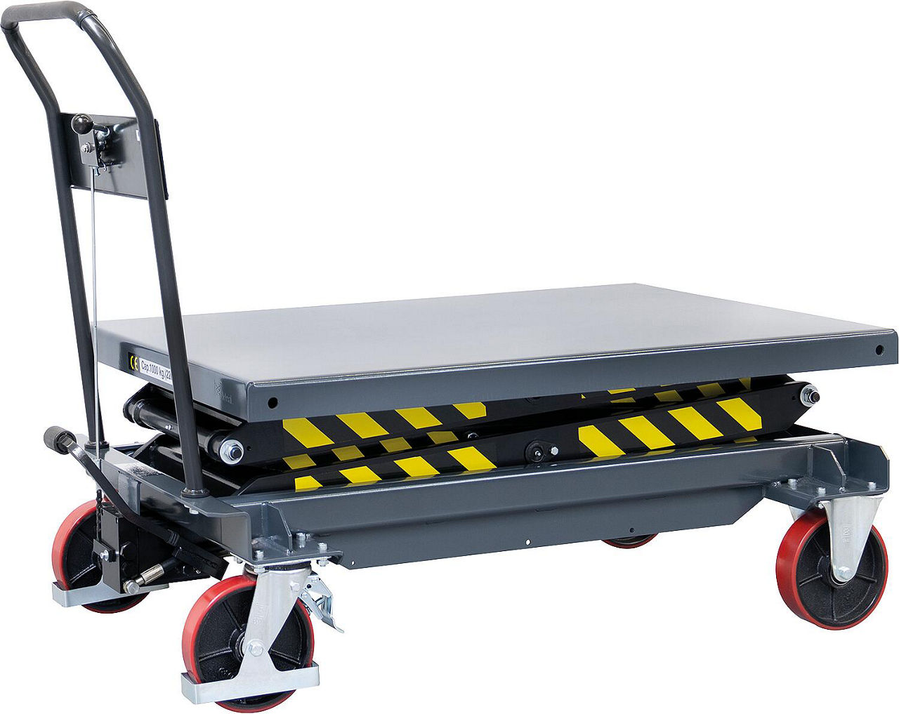 Hubtischwagen fetra® 6838 Tragkraft 1000 kg Hubbereich 520-2000mm Hubtischwagen fetra® 6838 Tragkraft 1000 kg Hubbereich 520-2000mm