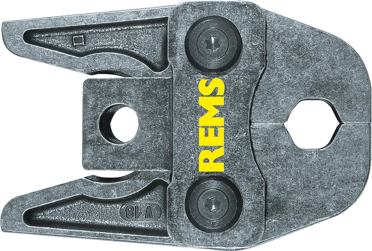 REMS Pressbacke V35, Aufnahme für Standard Pressmaschinen