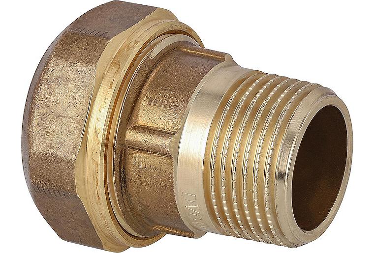 Klemmringverschraubung DN25 x 32 x 2,9, passend für Wärmepumpenanschlussleitung Aeroline PEX ETRRA WP Klemmringverschraubung DN25 x 32 x 2,9, passend für Wärmepumpenanschlussleitung Aeroline PEX ETRRA WP