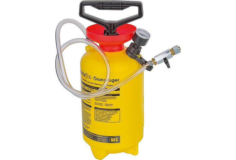 Ölansauger Vakufix Typ 3253 E 4 Liter max. -0,7 bar WS-Aufdruck