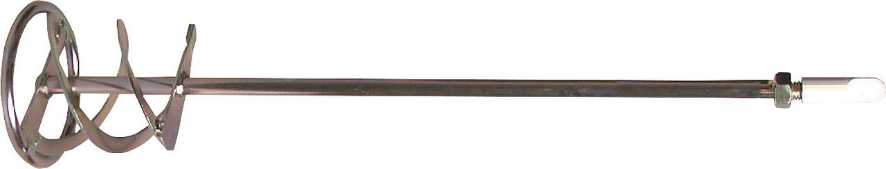 Wendelrührer Gewinde M14 x 120mm gelb chromatisiert mit Ring