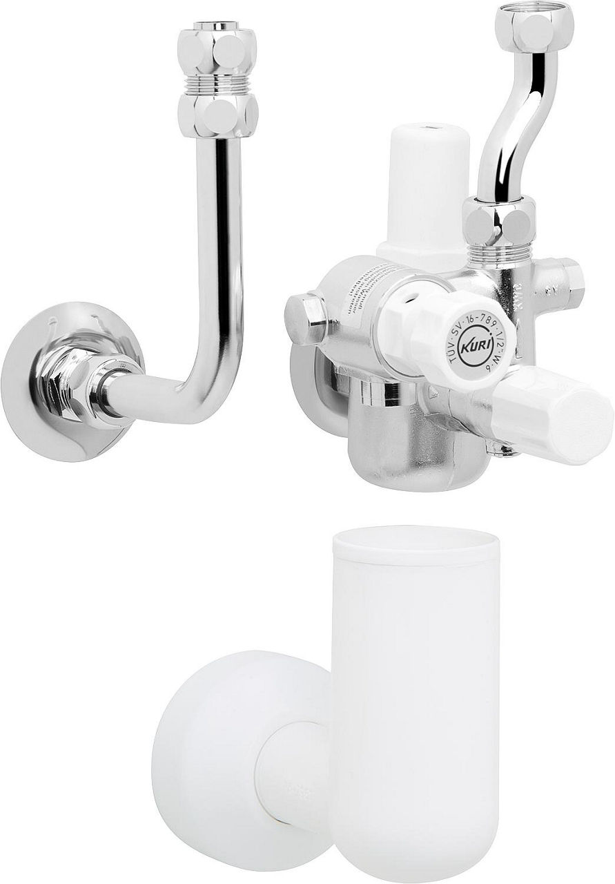 Sicherheitsgruppe KWC, 6 bar, bis 200l, mit Druckminderer, DN15 (1/2") m. Rückflussverhinderer Sicherheitsgruppe KWC, 6 bar, bis 200l, mit Druckminderer, DN15 (1/2") m. Rückflussverhinderer