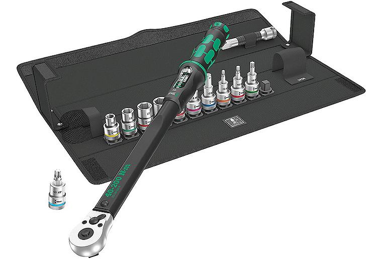 Drehmomentschlüsselset WERA 13-teilig 40 - 200 Nm