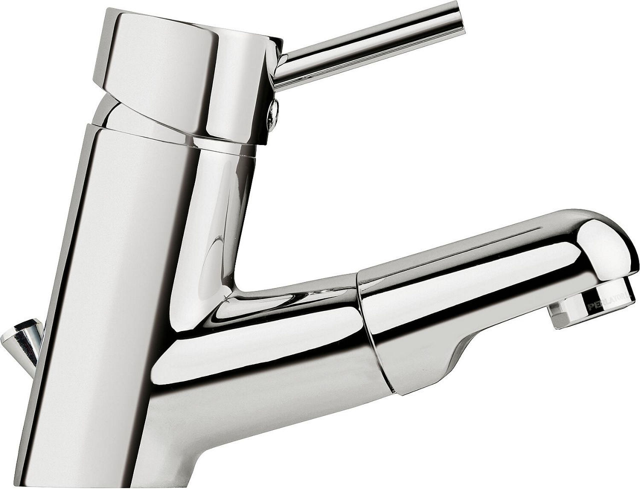 Waschtischmischer Salsa mit Haarbrause Ausladung 135 mm chrom Waschtischmischer Salsa mit Haarbrause Ausladung 135 mm chrom