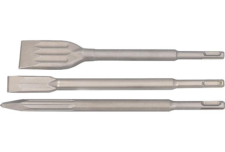Meißel-Set HELLER ENDURO selbstschärfend SDS-Plus 3-teilig Spitz-/Flach- und Spatmeißel Meißel-Set HELLER ENDURO selbstschärfend SDS-Plus 3-teilig Spitz-/Flach- und Spatmeißel