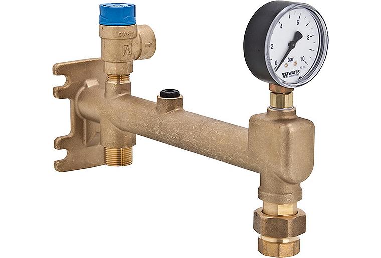Gefäßanschlussgruppe für Sanitär SV 6 bar