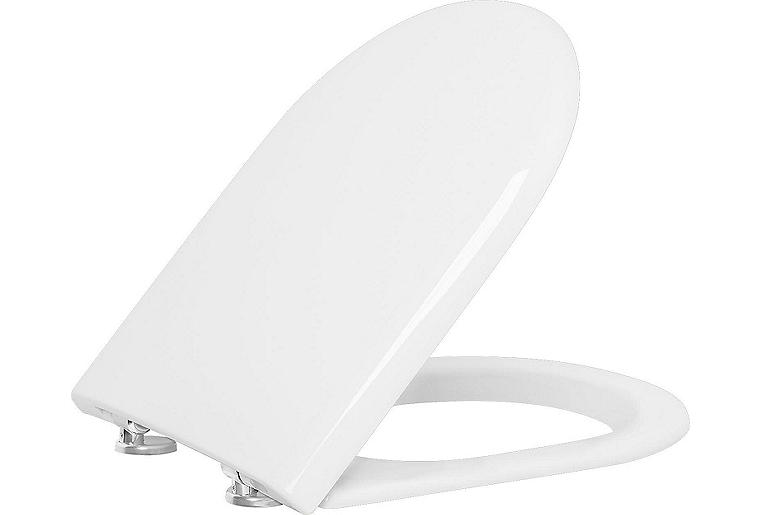 WC-Sitz Turvo Softclose Duroplast weiß Edelstahlscharnier WC-Sitz Turvo Softclose Duroplast weiß Edelstahlscharnier
