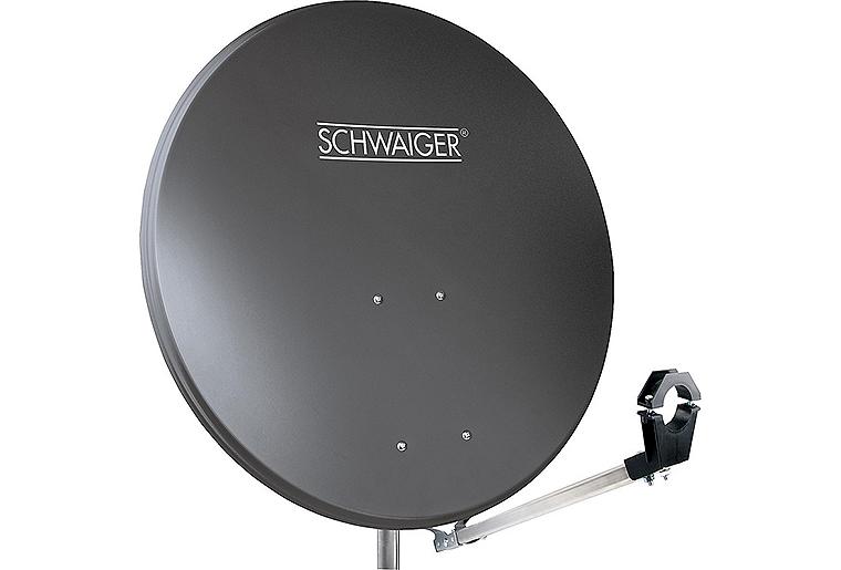 78cm Offset Antenne Aluminium Anthrazit RAL 7011 78cm Offset Antenne Aluminium Anthrazit RAL 7011