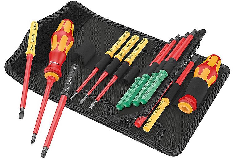 VDE-Wechselklingen-Set Wera Kraftform Kompakt VDE 17 Universal 1 Tool Finder, 17‑teilig VDE-Wechselklingen-Set Wera Kraftform Kompakt VDE 17 Universal 1 Tool Finder, 17‑teilig