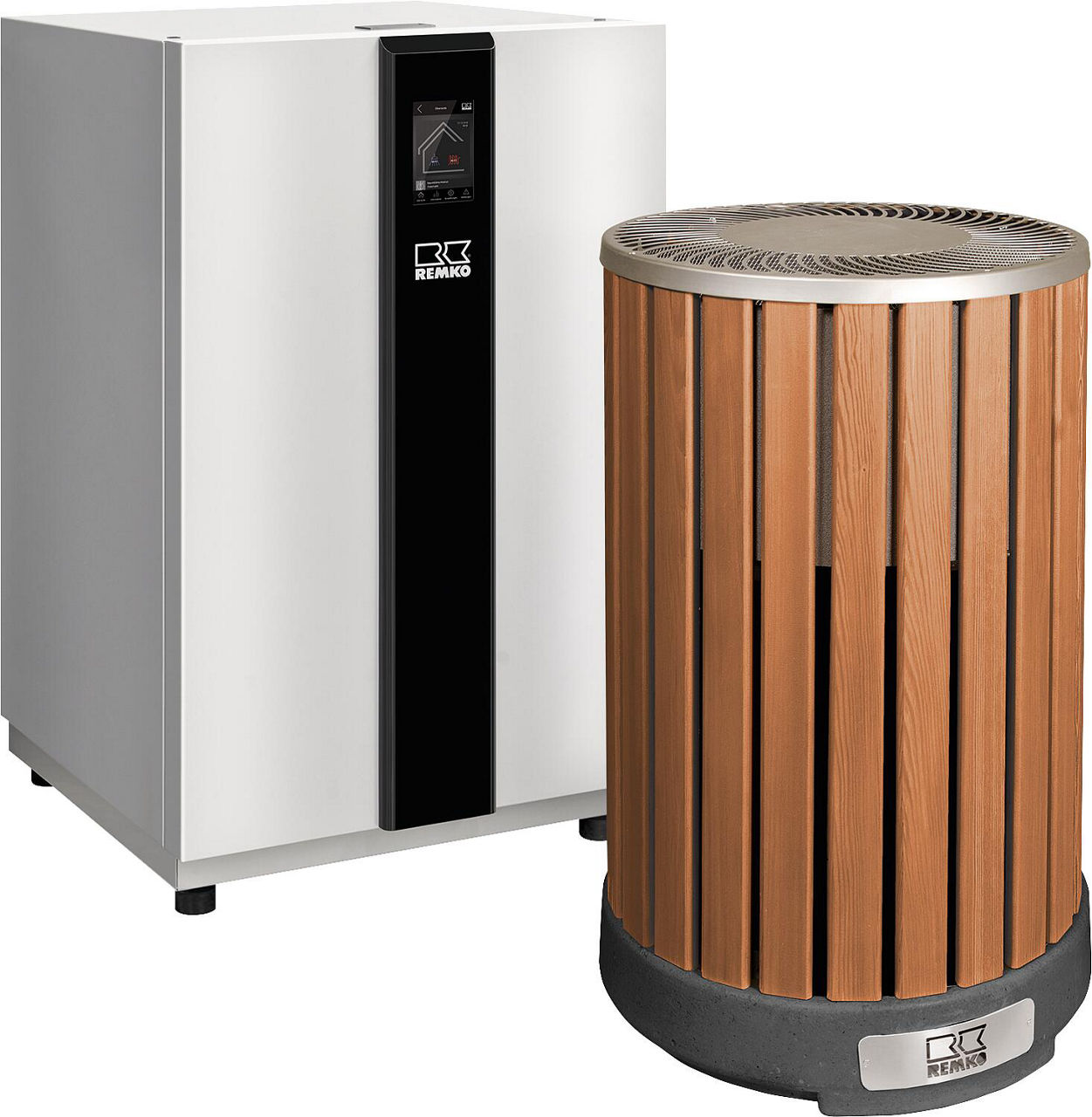 Split-Wärmepumpe Remko HTS 90 (R 410A), 1 - 8 kW, Aussenmodul Holzoptik Split-Wärmepumpe Remko HTS 90 (R 410A), 1 - 8 kW, Aussenmodul Holzoptik