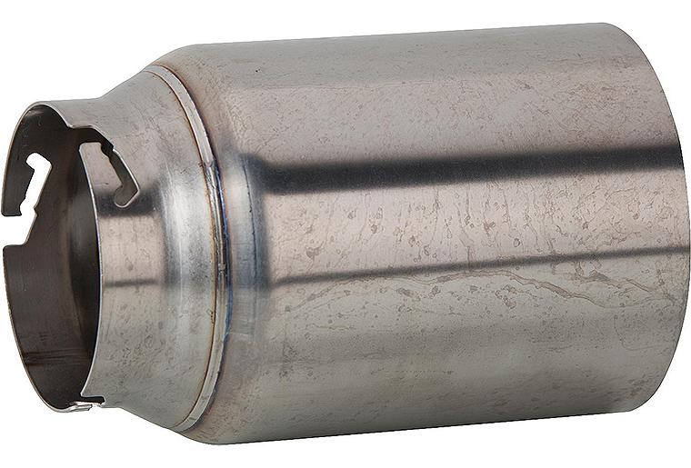 Vorsatzrohr Ø 100/76,5 mm Länge: 150 mm
