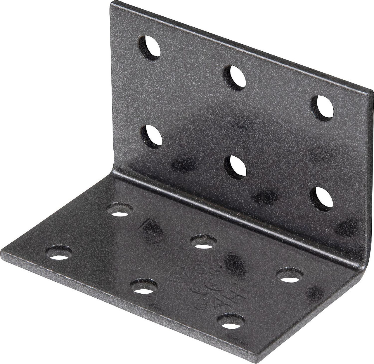 Lochplattenwinkel DURAVIS® 40 x 40 x 60 mm, Material: Stahl, sendzimirverzinkt, Oberfläche: schwarz-diamant Lochplattenwinkel DURAVIS® 40 x 40 x 60 mm, Material: Stahl, sendzimirverzinkt, Oberfläche: schwarz-diamant