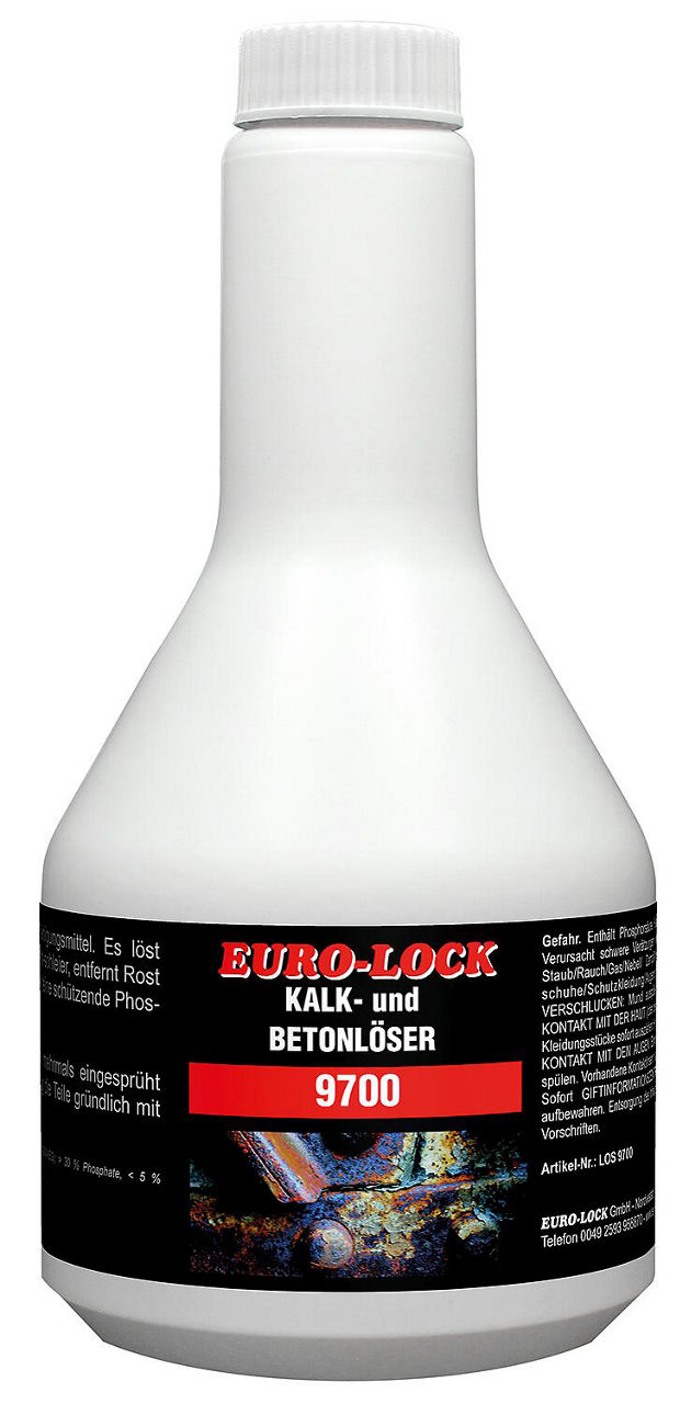 Kalk- und Betonlöser EURO-LOCK LOS 9700 500ml Kalk- und Betonlöser EURO-LOCK LOS 9700 500ml