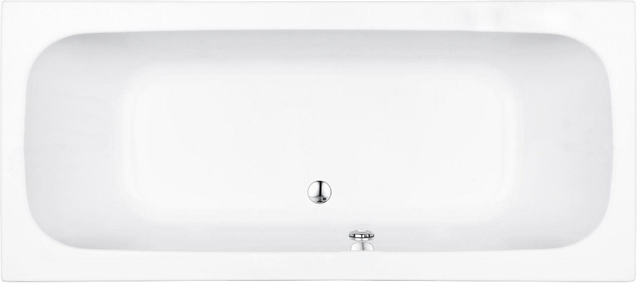 Duo-Badewanne EDEM 1800x435x800 mm Inhalt: 240 l Acryl, weiß