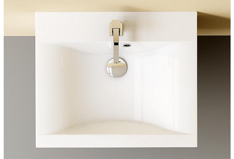 Badmöbel-Set ENNA Serie MAB anthrazit matt Breite 600mm