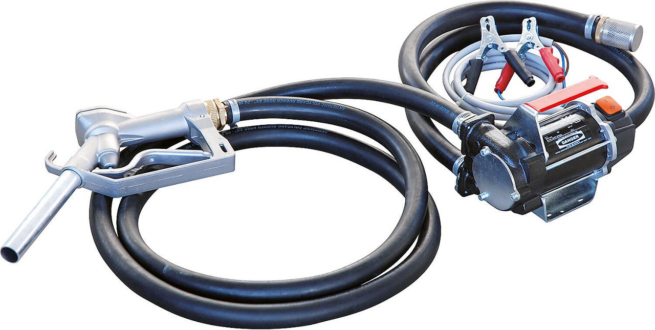 Elektropumpe für Diesel u.Heizöl Typ Batterie Kit 3000 24V Elektropumpe für Diesel u.Heizöl Typ Batterie Kit 3000 24V