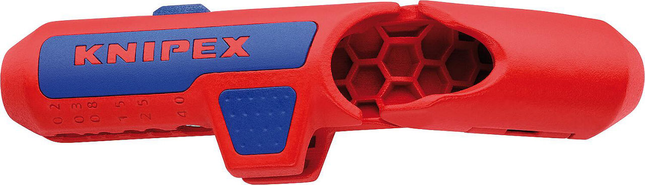 Universal-Abmantelungswerkzeug Knipex Ergo-Strip® 3-in-1 Universal-Abmantelungswerkzeug Knipex Ergo-Strip® 3-in-1