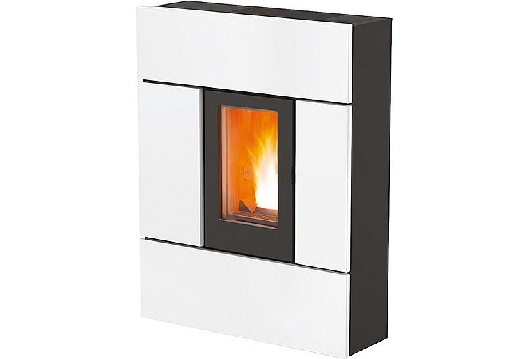 Pelletofen MCZ Ray C. Air 8 R, Grundgerät mit Verkleidung Weiß Metall, 7,8 KW Pelletofen MCZ Ray C. Air 8 R, Grundgerät mit Verkleidung Weiß Metall, 7,8 KW
