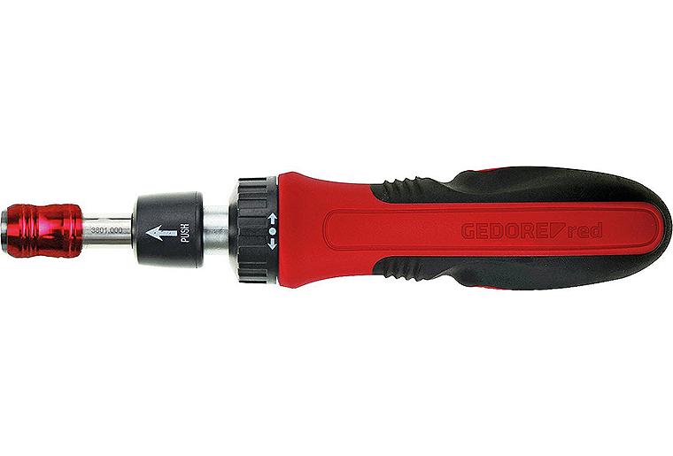 Knarren-Schraubendreher GEDORE red 1/4" mit Teleskopklinge 183mm - 287mm ~n~