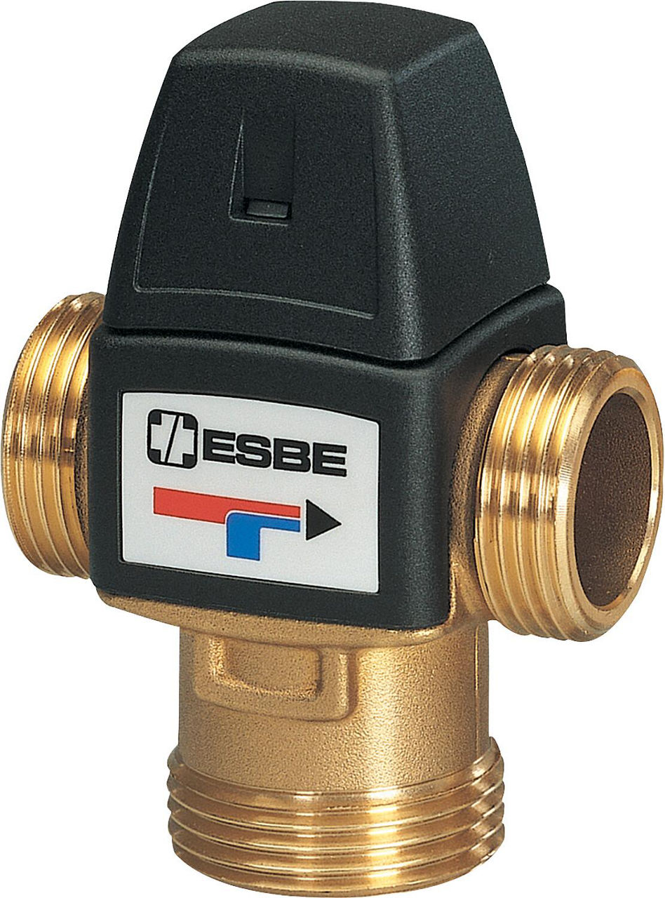 Thermomischer ESBE, Typ VTA 322, 45-65°C, DN25 (1"), Kvs 1,6 Thermomischer ESBE, Typ VTA 322, 45-65°C, DN25 (1"), Kvs 1,6