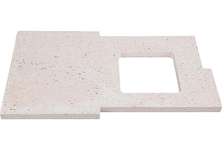 Brennraum-Keramik Eventura PKL + PKKL 16KW seilich mit Loch für Pelletbrenner